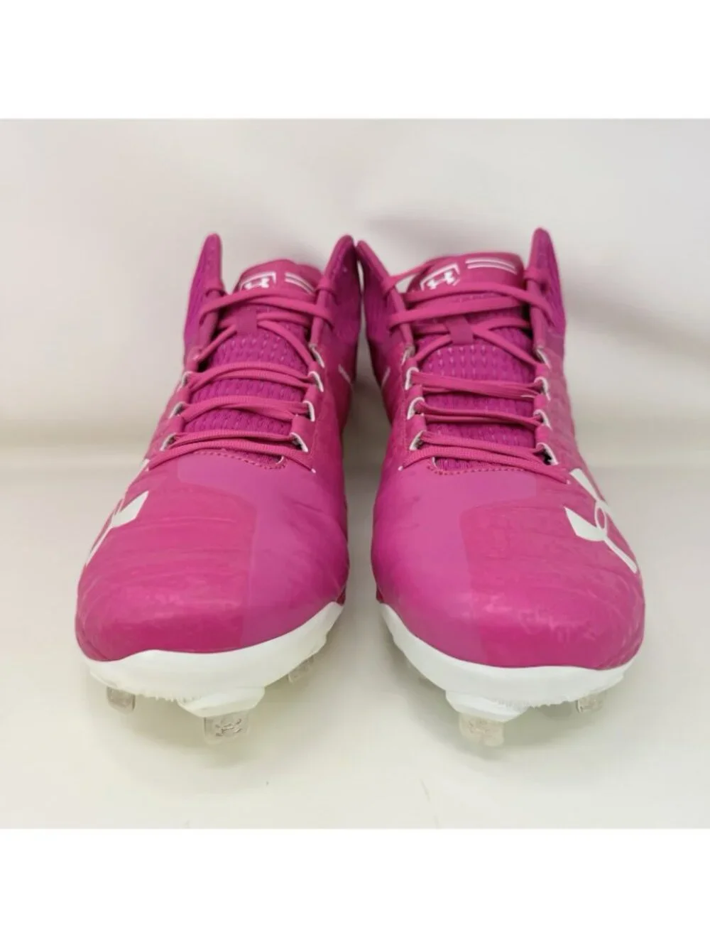 Under Armour Bryce Harper 3 Mother’s Day Baseball Cleats Pink Men’s Size 14